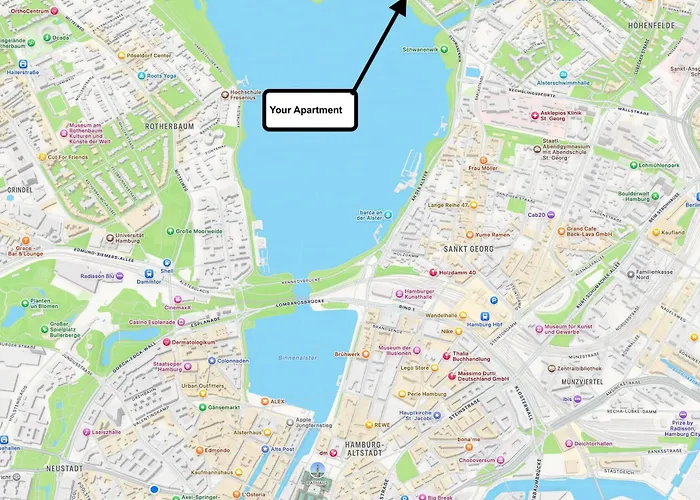 The Alster Waterfront Family * Hambourg